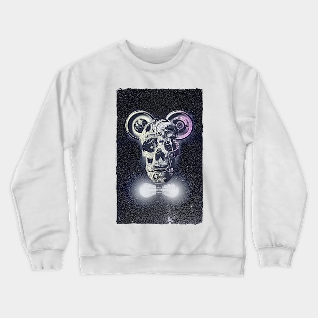 Mechanics Skull Crewneck Sweatshirt by aligulec